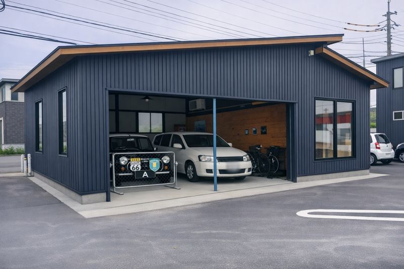 ガレージ施工前1