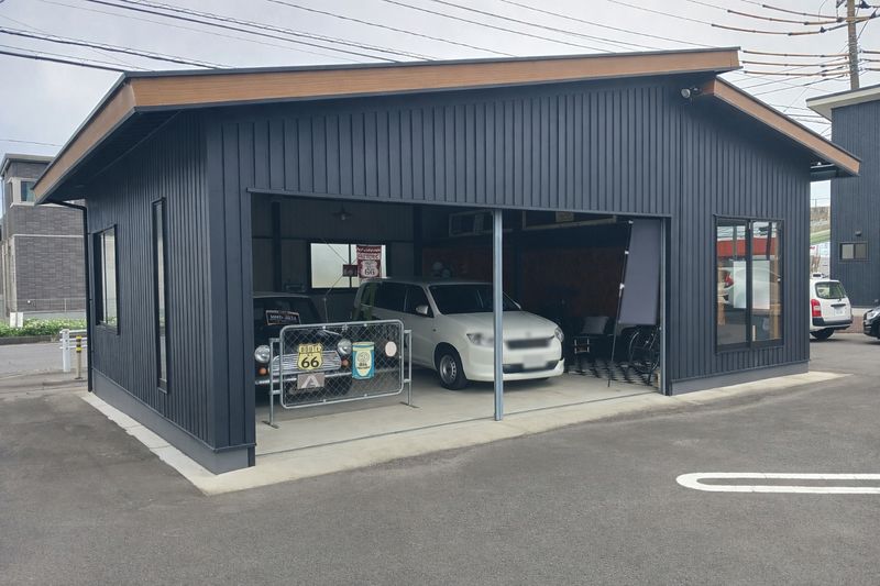 ガレージ施工後1